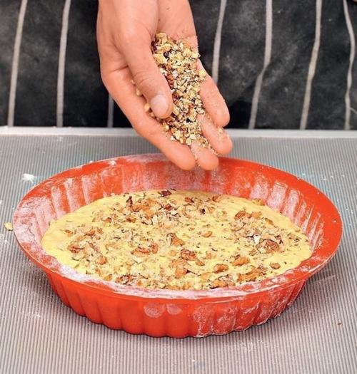 Кавказский ореховый пирог. 06 Кавказский ореховый пирог. 06