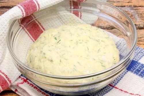 Домашние пельмени из теста с зеленью. 03