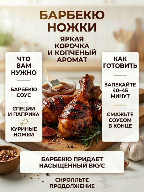 Куриные ножки можно сделать совершенно разными по вкусу, если менять маринад и глазурь. 05