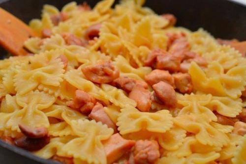 Фарфалле с курицей и мёдом. 05 Фарфалле с курицей и мёдом. 05