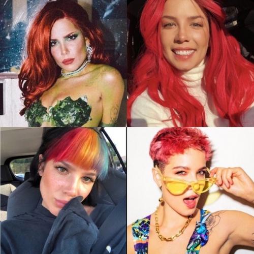 Ей идут абсолютно все оттенки волос и прически! 05