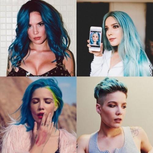 Ей идут абсолютно все оттенки волос и прически! 01