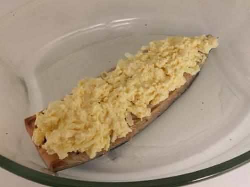 Запеченная скумбрия с сыром. 02 Запеченная скумбрия с сыром. 02