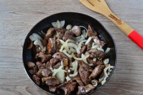 Мясные рулетики с печенью. 04