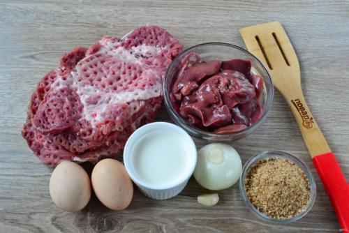 Мясные рулетики с печенью. 01