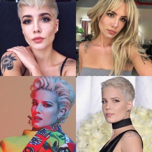 Ей идут абсолютно все оттенки волос и прически! 02