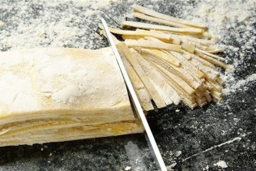 Домашнее тесто для пасты или лазаньи. 01