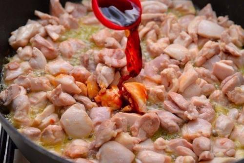 Фарфалле с курицей и мёдом. 02 Фарфалле с курицей и мёдом. 02