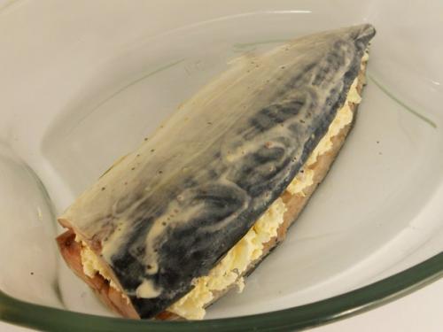 Запеченная скумбрия с сыром. 03 Запеченная скумбрия с сыром. 03