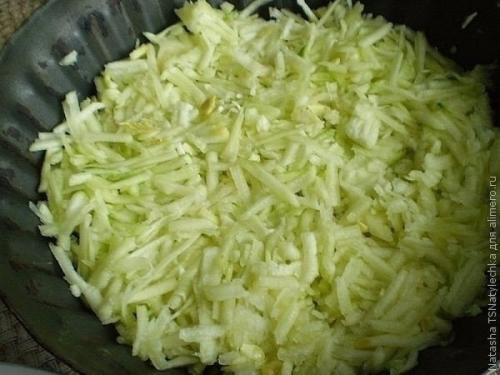 Нежная запеканка из кабачка. 01 Нежная запеканка из кабачка. 01