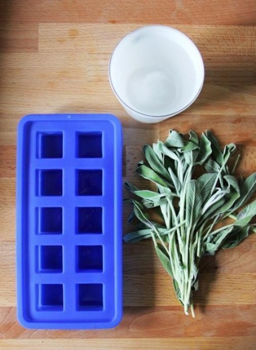 Косметический лед для лица с травами. 02