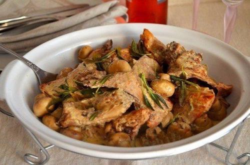 Фрикасе из кролика. Фрикасе из кролика.