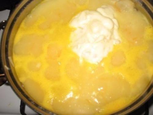 Сырный суп с курицей. 07 Сырный суп с курицей. 07