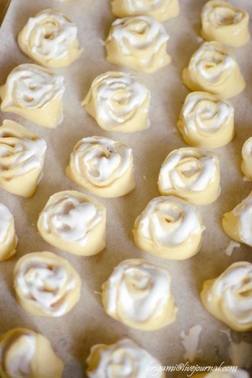 Печенье Розочки. Это печенье моя тётя пекла, практически еженедельно. 04 Печенье Розочки. Это печенье моя тётя пекла, практически еженедельно. 04