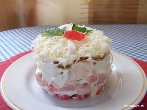 Топ - 10 обалденных и вкусных салатов: Топ - 10 обалденных и вкусных салатов: