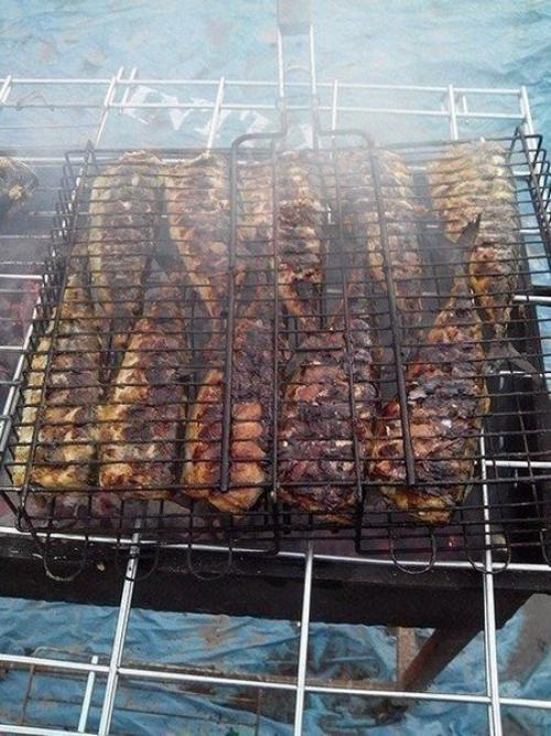 Печеная скумбрия. Ингредиенты: 02