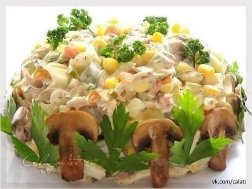 Топ - 10 обалденных и вкусных салатов: 09 Топ - 10 обалденных и вкусных салатов: 09