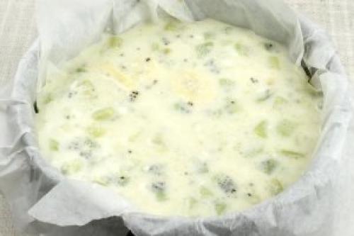 Йогуртовый торт с киви и бананом. 03