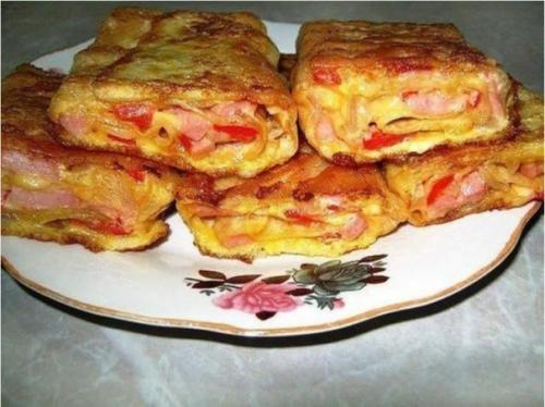 Лаваш с ветчиной и сыром. Лаваш с ветчиной и сыром.