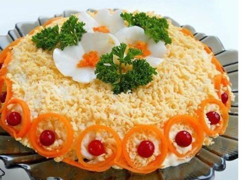 Аппетитные салаты для праздничного стола? 01