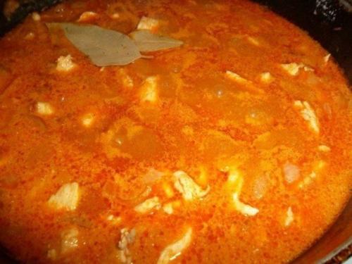 Гуляш из куриного Филе. 04 Гуляш из куриного Филе. 04