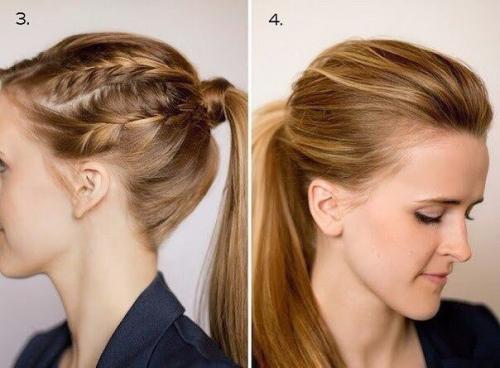 Повседневные прически для длинных волос. 03