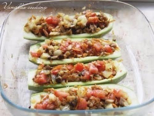 Запеченные кабачки.  Ингредиенты: 04