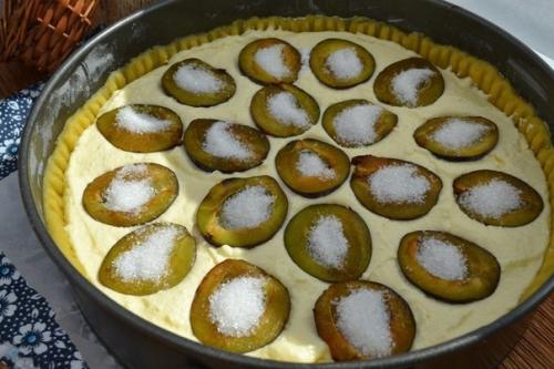 Страсбургский пирог со сливами. 05