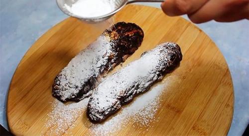 Сладкая колбаска.  Ингредиенты: 09