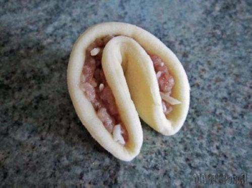 Мясной пирог Хризантема. 03 Мясной пирог Хризантема. 03