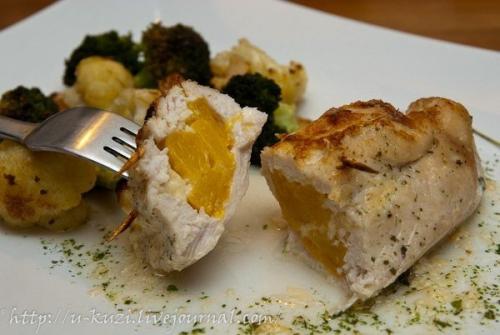 Фаршированные куриные грудки. 06