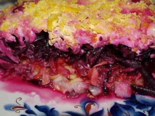 Селедка под шубой - 5 вариаций салата! 02 Селедка под шубой - 5 вариаций салата! 02