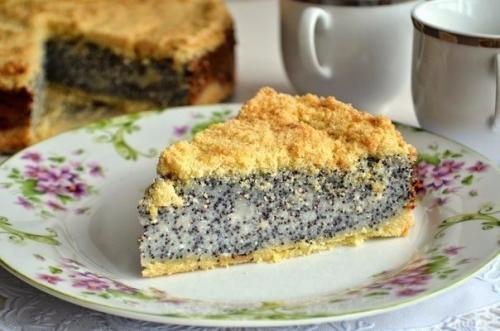 Немецкий маковый творожник. Немецкий маковый творожник.