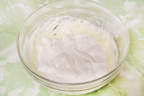 Сметанный торт с фруктами. 01 Сметанный торт с фруктами. 01