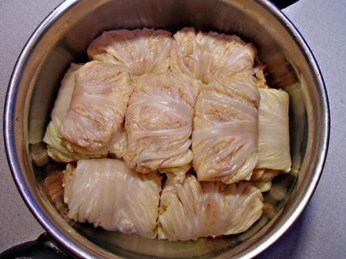 Голубцы из пекинской капусты. 06