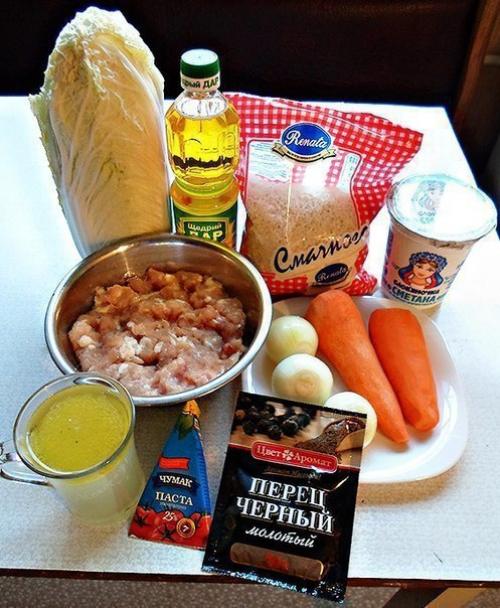 Голубцы из пекинской капусты. 01