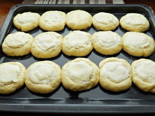 Домашние ватрушки с творогом. 05