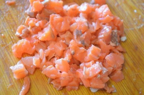 Сырные шарики с крабовыми палочками. 03