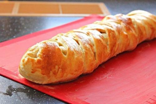 Яичница - болтунья в слоёном тесте. 09 Яичница - болтунья в слоёном тесте. 09