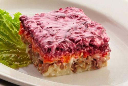 Селедка под шубой - 5 вариаций салата? 01