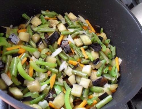 Овощное рагу с баклажанами. 04 Овощное рагу с баклажанами. 04