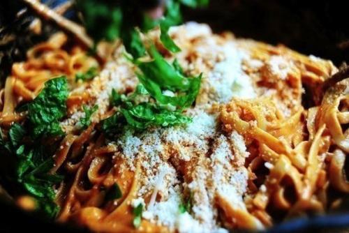 Феттучини в томатно - сливочном соусе. 05 Феттучини в томатно - сливочном соусе. 05