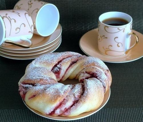 Клюквенные веночки. Ингредиенты: Клюквенные веночки. Ингредиенты: