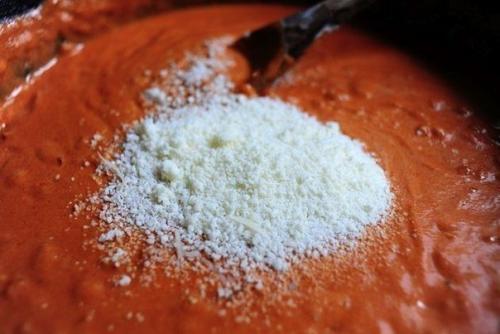 Феттучини в томатно - сливочном соусе. 04 Феттучини в томатно - сливочном соусе. 04