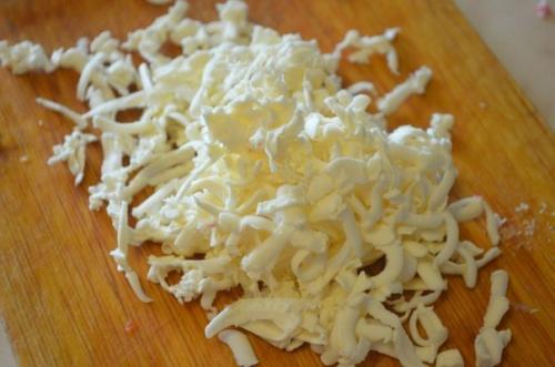 Сырные шарики с крабовыми палочками. 01