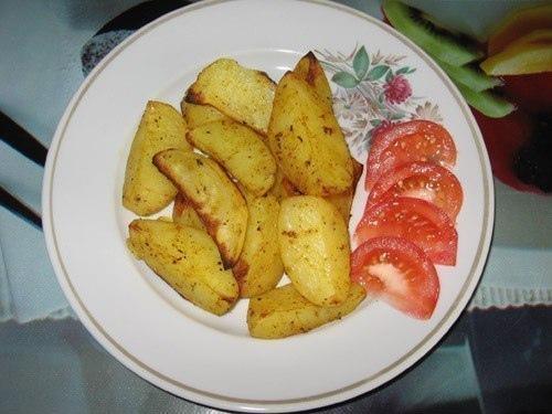 Картошка по-деревенски.  Ингредиенты: 05 Картошка по-деревенски.  Ингредиенты: 05