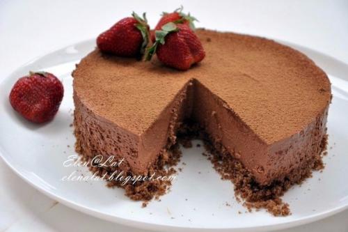 Трюфельный торт. Он что можно сказать про такой торт волшебный! 01 Трюфельный торт. Он что можно сказать про такой торт волшебный! 01