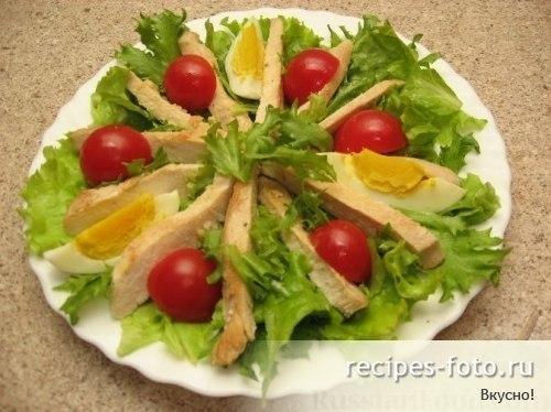 Салат Цезарь самый простой рецепт. 08 Салат Цезарь самый простой рецепт. 08