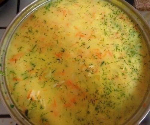 Сырный суп с куриным филе? 05 Сырный суп с куриным филе? 05