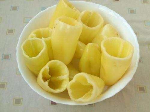 Фаршированный перец с начинкой из мясного фарша и кабачка. 04